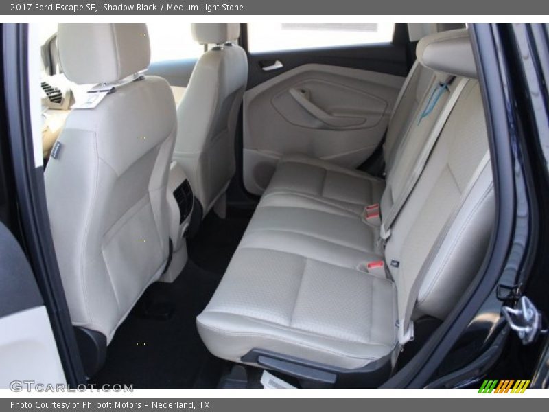 Shadow Black / Medium Light Stone 2017 Ford Escape SE