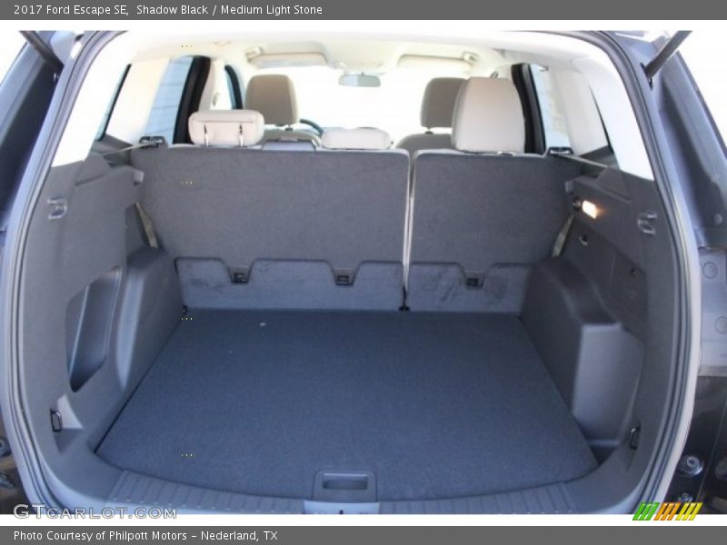 Shadow Black / Medium Light Stone 2017 Ford Escape SE
