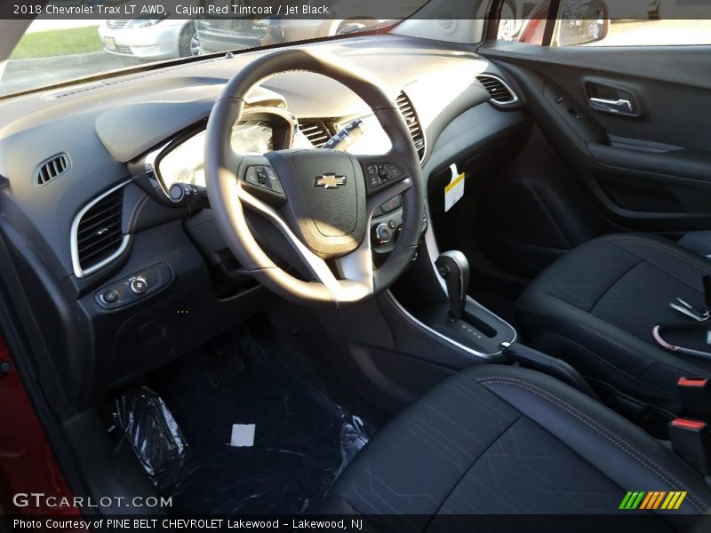 Cajun Red Tintcoat / Jet Black 2018 Chevrolet Trax LT AWD