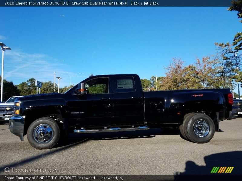 Black / Jet Black 2018 Chevrolet Silverado 3500HD LT Crew Cab Dual Rear Wheel 4x4