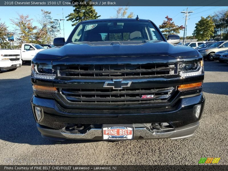 Black / Jet Black 2018 Chevrolet Silverado 1500 LT Crew Cab 4x4