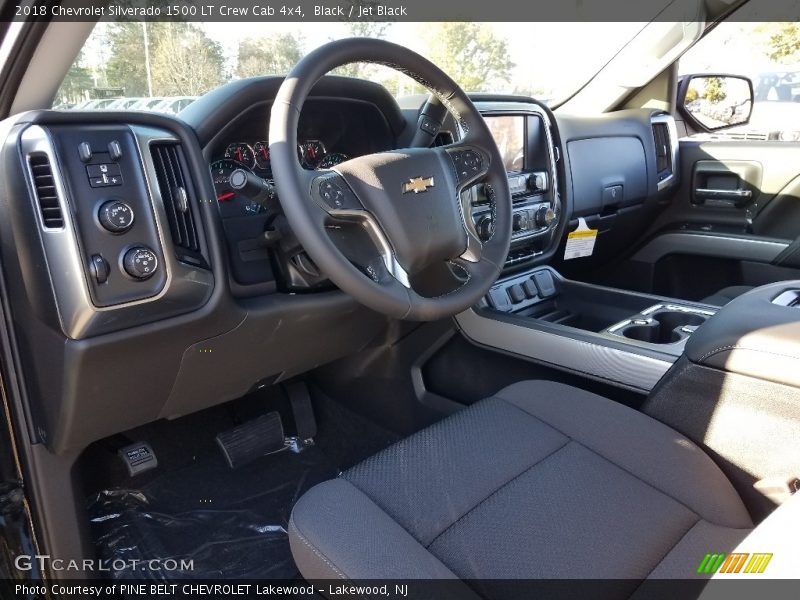 Black / Jet Black 2018 Chevrolet Silverado 1500 LT Crew Cab 4x4