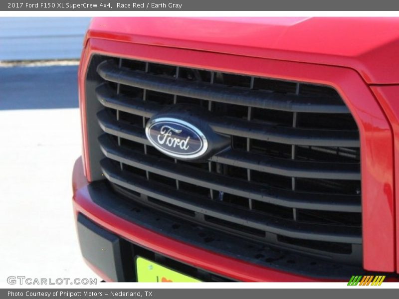 Race Red / Earth Gray 2017 Ford F150 XL SuperCrew 4x4