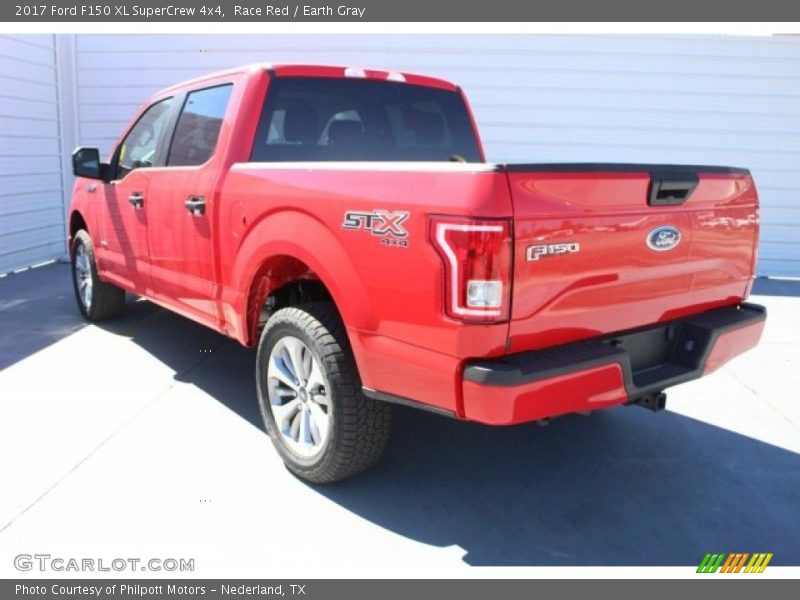 Race Red / Earth Gray 2017 Ford F150 XL SuperCrew 4x4