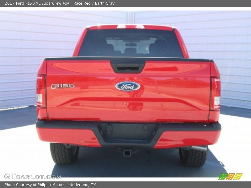 Race Red / Earth Gray 2017 Ford F150 XL SuperCrew 4x4