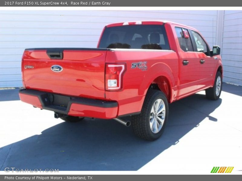 Race Red / Earth Gray 2017 Ford F150 XL SuperCrew 4x4