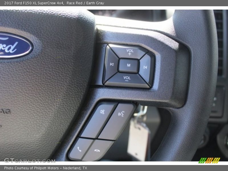 Race Red / Earth Gray 2017 Ford F150 XL SuperCrew 4x4
