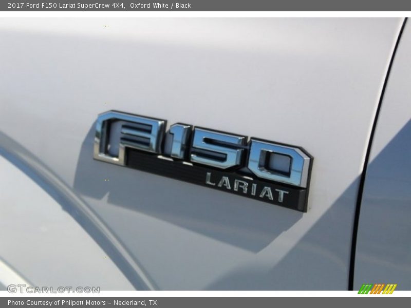 Oxford White / Black 2017 Ford F150 Lariat SuperCrew 4X4