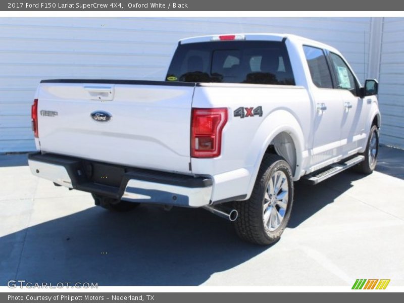 Oxford White / Black 2017 Ford F150 Lariat SuperCrew 4X4