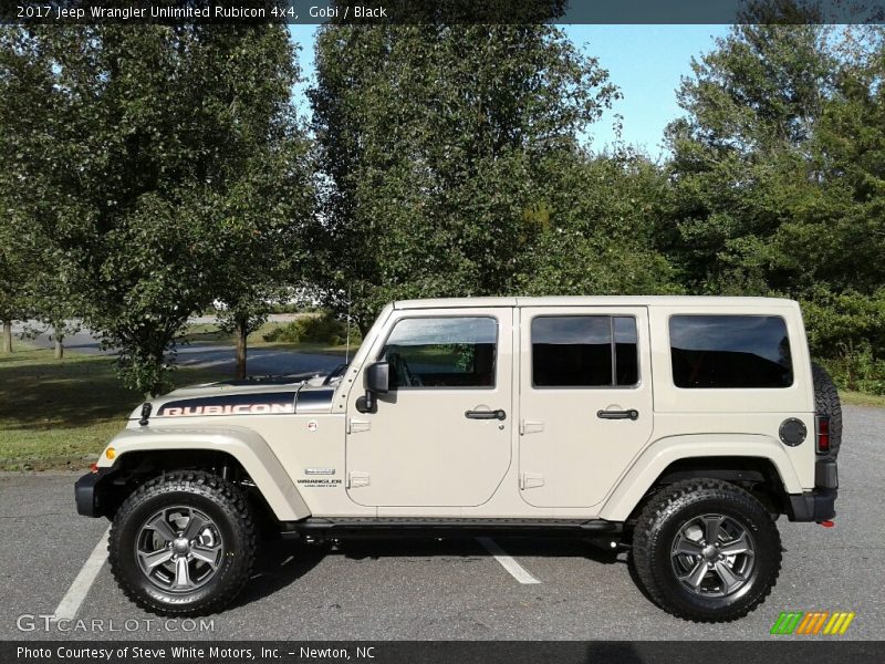 Gobi / Black 2017 Jeep Wrangler Unlimited Rubicon 4x4