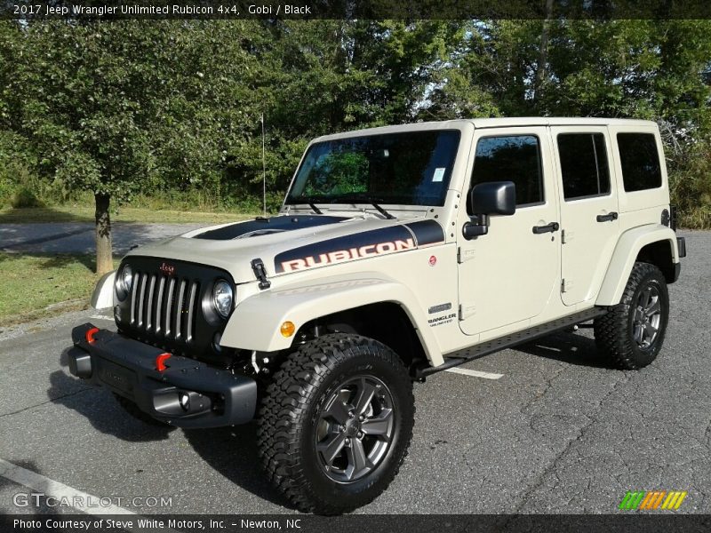 Gobi / Black 2017 Jeep Wrangler Unlimited Rubicon 4x4