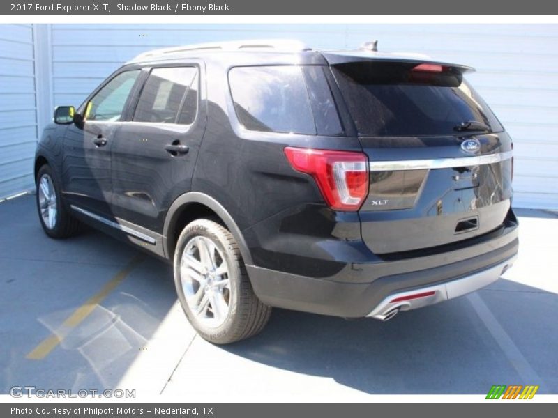 Shadow Black / Ebony Black 2017 Ford Explorer XLT