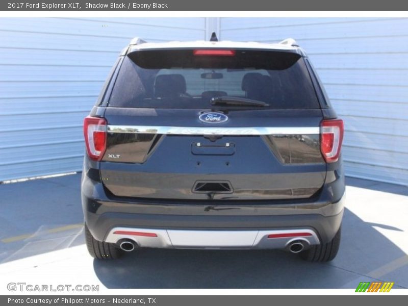Shadow Black / Ebony Black 2017 Ford Explorer XLT