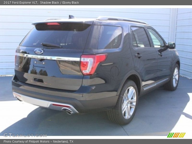 Shadow Black / Ebony Black 2017 Ford Explorer XLT