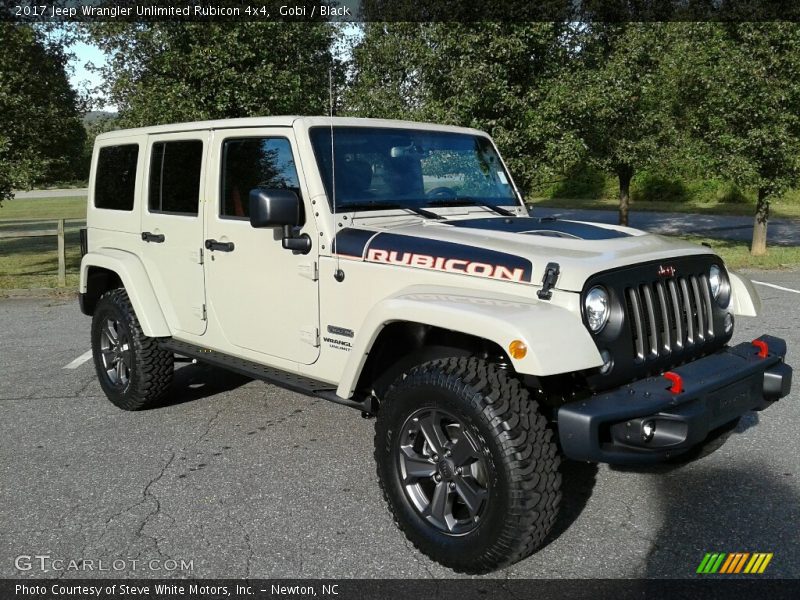 Gobi / Black 2017 Jeep Wrangler Unlimited Rubicon 4x4