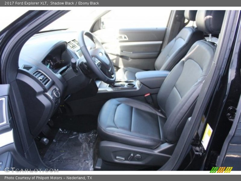 Shadow Black / Ebony Black 2017 Ford Explorer XLT