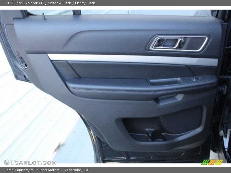 Shadow Black / Ebony Black 2017 Ford Explorer XLT
