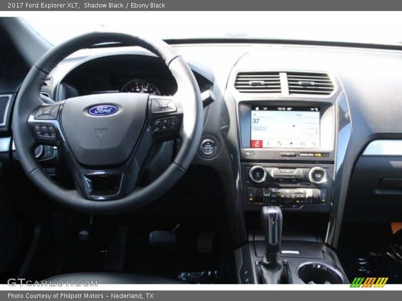 Shadow Black / Ebony Black 2017 Ford Explorer XLT