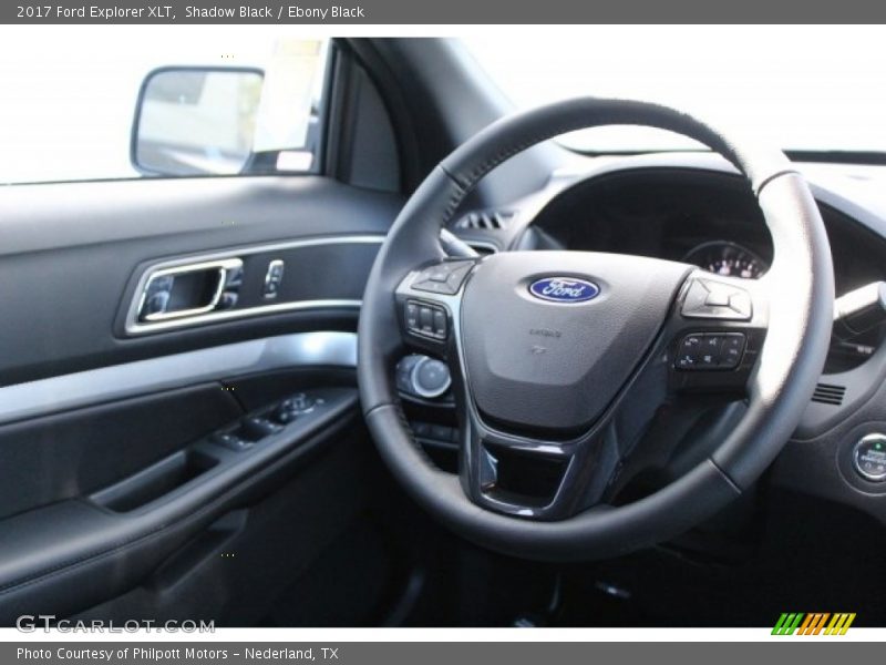 Shadow Black / Ebony Black 2017 Ford Explorer XLT