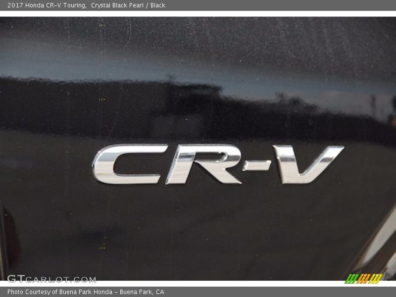 Crystal Black Pearl / Black 2017 Honda CR-V Touring