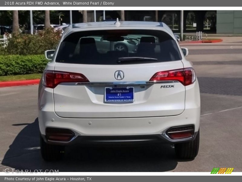 White Diamond Pearl / Ebony 2018 Acura RDX FWD Advance