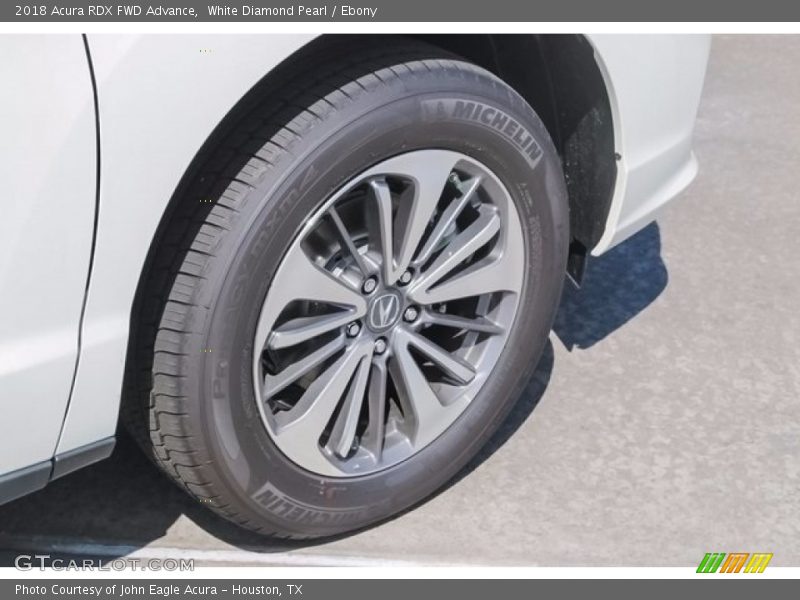White Diamond Pearl / Ebony 2018 Acura RDX FWD Advance