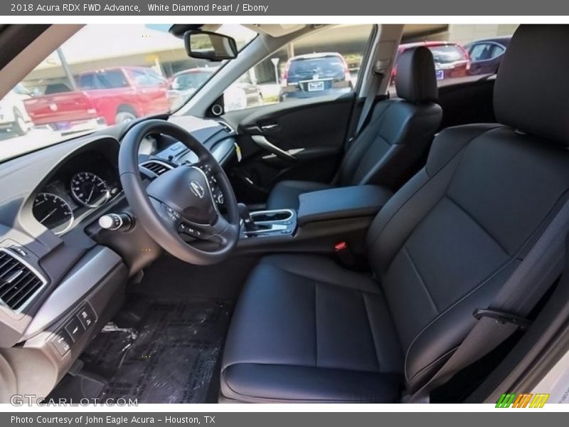 White Diamond Pearl / Ebony 2018 Acura RDX FWD Advance