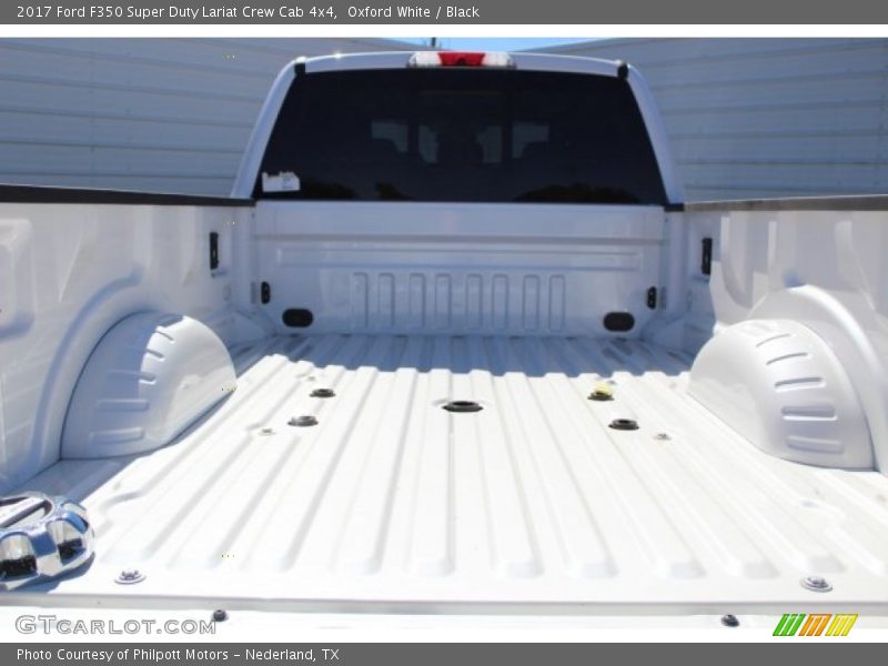 Oxford White / Black 2017 Ford F350 Super Duty Lariat Crew Cab 4x4