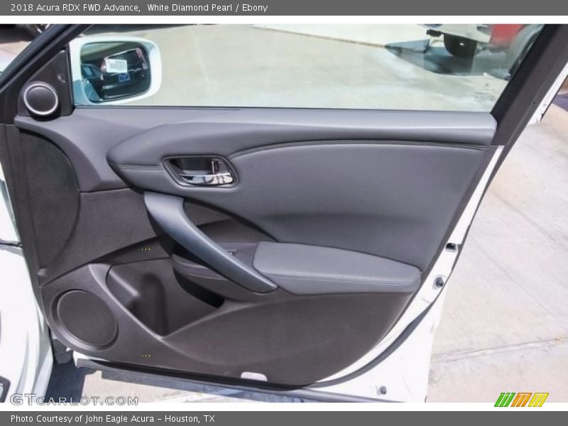 White Diamond Pearl / Ebony 2018 Acura RDX FWD Advance