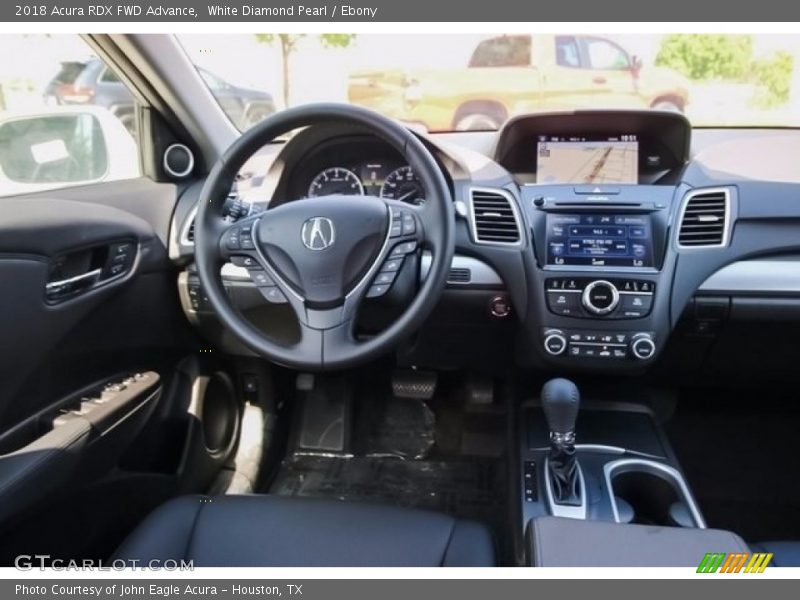 White Diamond Pearl / Ebony 2018 Acura RDX FWD Advance