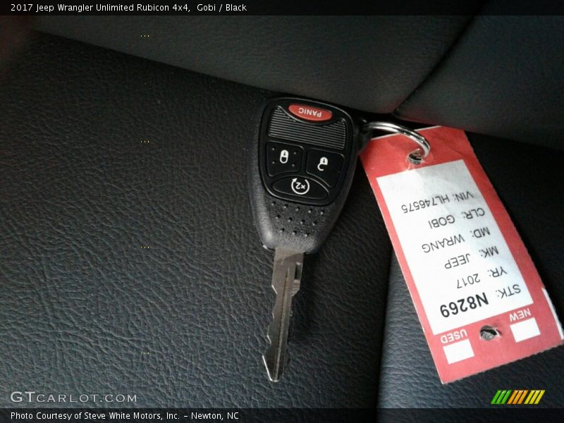 Gobi / Black 2017 Jeep Wrangler Unlimited Rubicon 4x4
