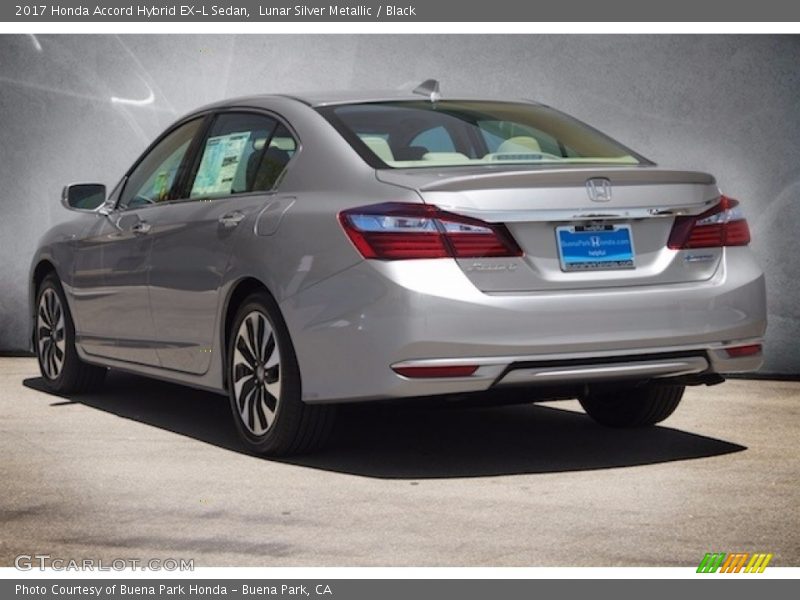 Lunar Silver Metallic / Black 2017 Honda Accord Hybrid EX-L Sedan