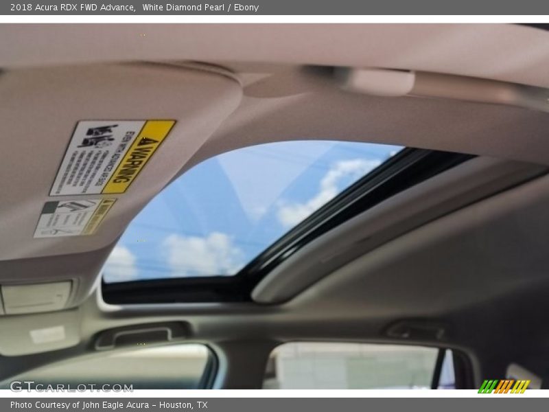 White Diamond Pearl / Ebony 2018 Acura RDX FWD Advance