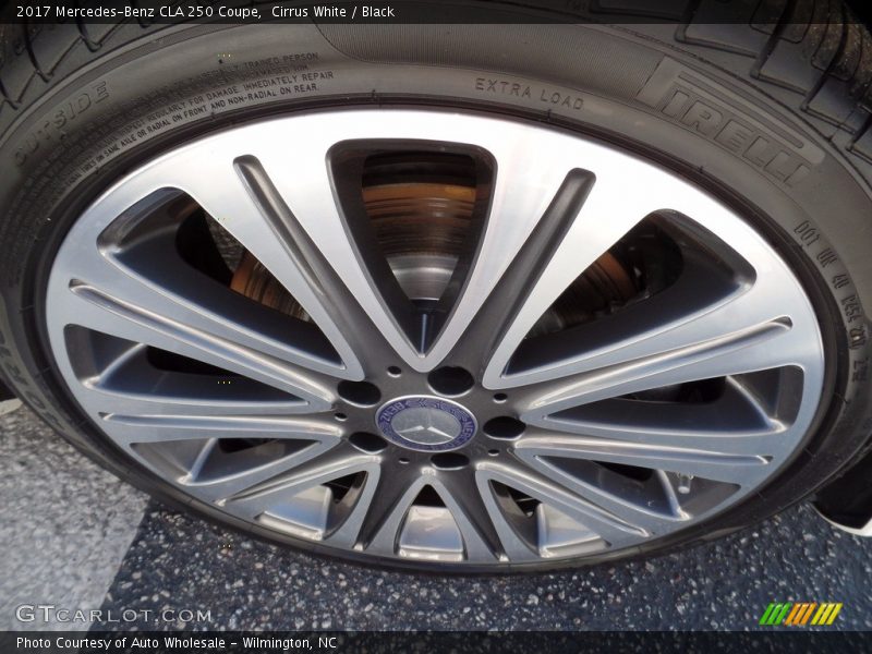 Cirrus White / Black 2017 Mercedes-Benz CLA 250 Coupe