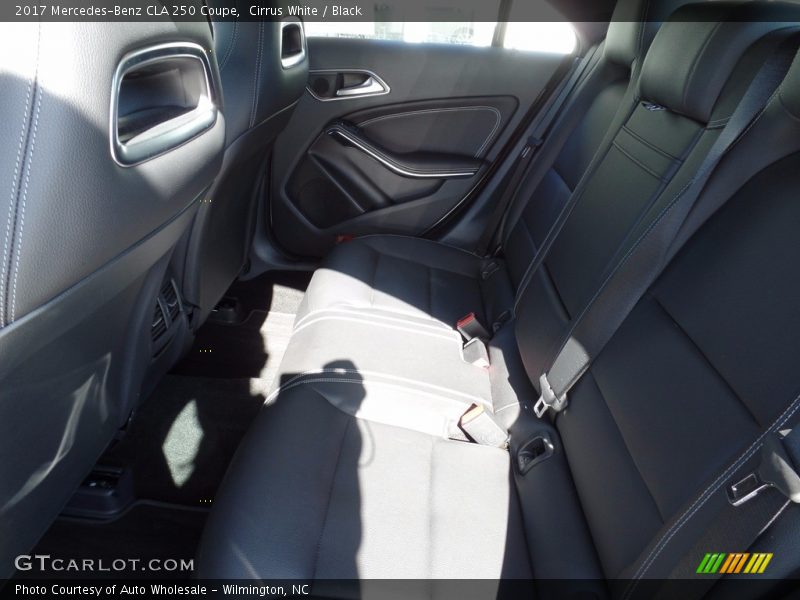 Cirrus White / Black 2017 Mercedes-Benz CLA 250 Coupe