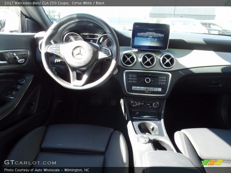Cirrus White / Black 2017 Mercedes-Benz CLA 250 Coupe