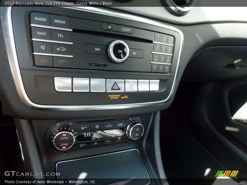 Cirrus White / Black 2017 Mercedes-Benz CLA 250 Coupe