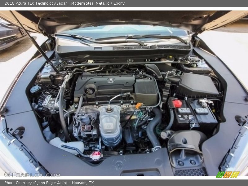 Modern Steel Metallic / Ebony 2018 Acura TLX Technology Sedan