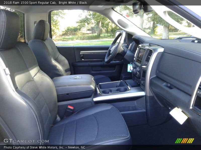  2018 1500 Sport Regular Cab Black Interior