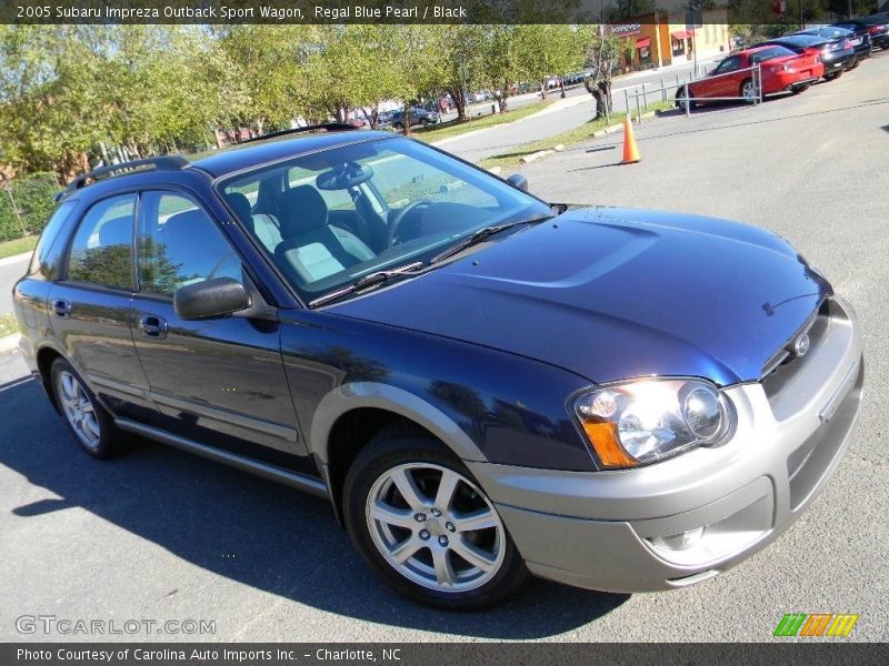 Regal Blue Pearl / Black 2005 Subaru Impreza Outback Sport Wagon