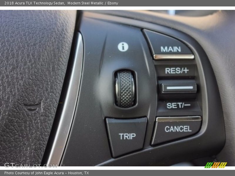 Modern Steel Metallic / Ebony 2018 Acura TLX Technology Sedan