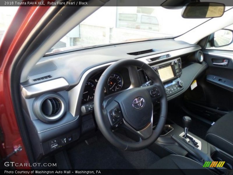 Ruby Flare Pearl / Black 2018 Toyota RAV4 XLE