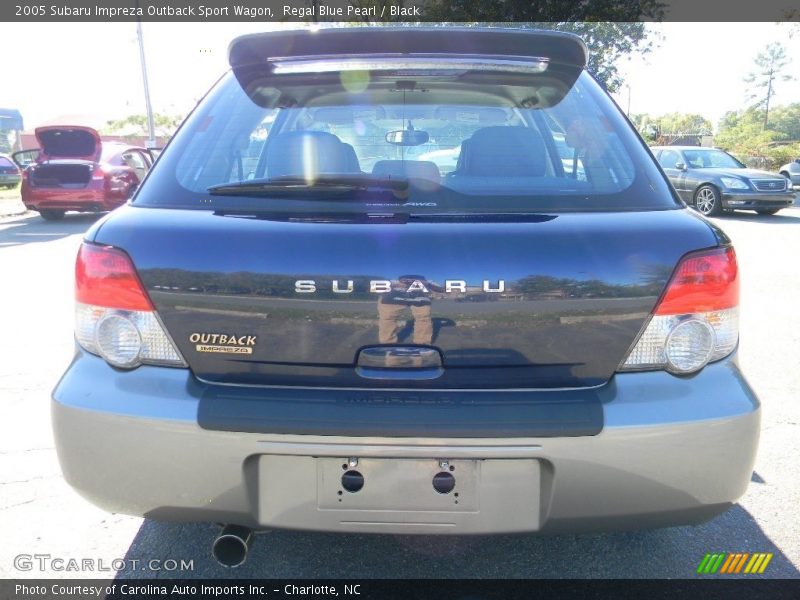 Regal Blue Pearl / Black 2005 Subaru Impreza Outback Sport Wagon
