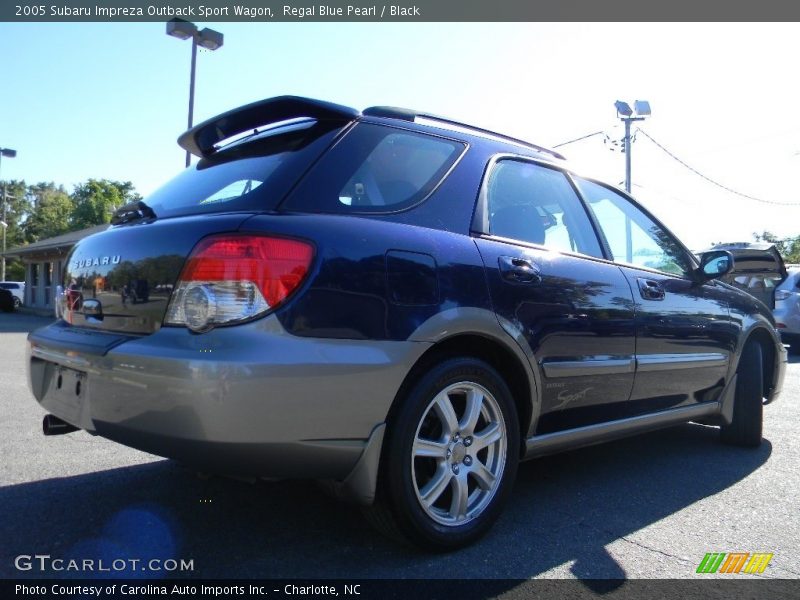 Regal Blue Pearl / Black 2005 Subaru Impreza Outback Sport Wagon