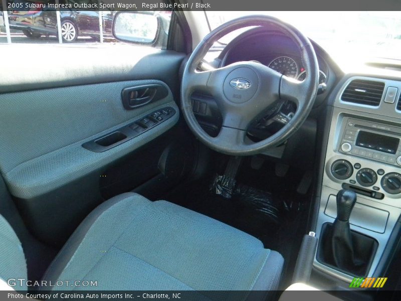 Regal Blue Pearl / Black 2005 Subaru Impreza Outback Sport Wagon