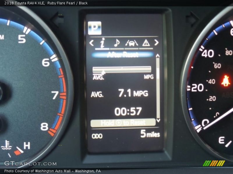 Ruby Flare Pearl / Black 2018 Toyota RAV4 XLE
