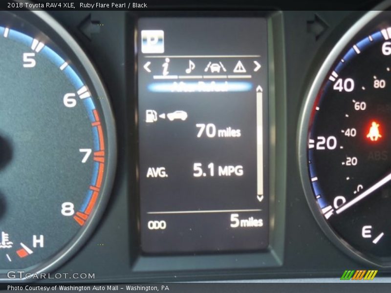Ruby Flare Pearl / Black 2018 Toyota RAV4 XLE