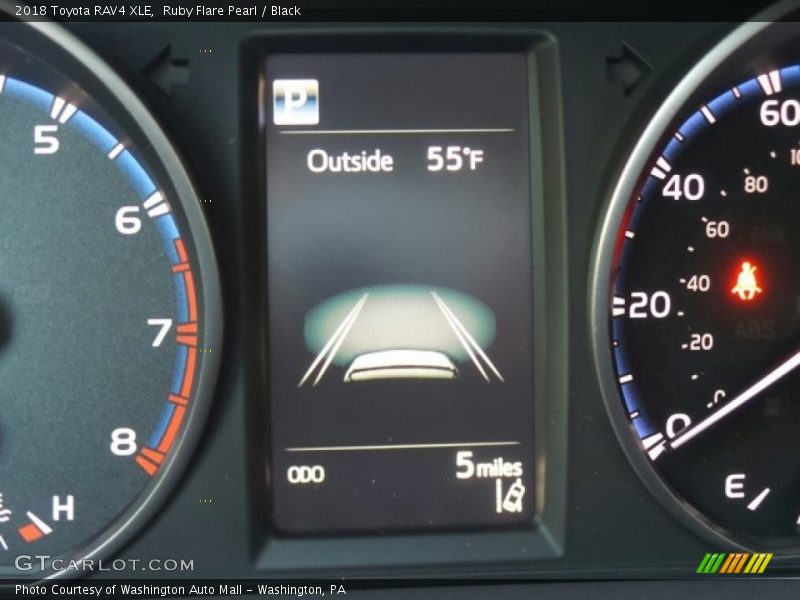 Ruby Flare Pearl / Black 2018 Toyota RAV4 XLE