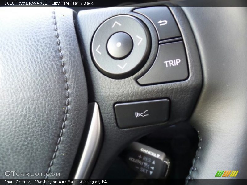 Ruby Flare Pearl / Black 2018 Toyota RAV4 XLE