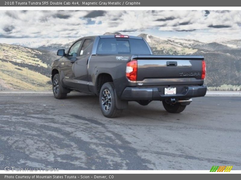 Magnetic Gray Metallic / Graphite 2018 Toyota Tundra SR5 Double Cab 4x4